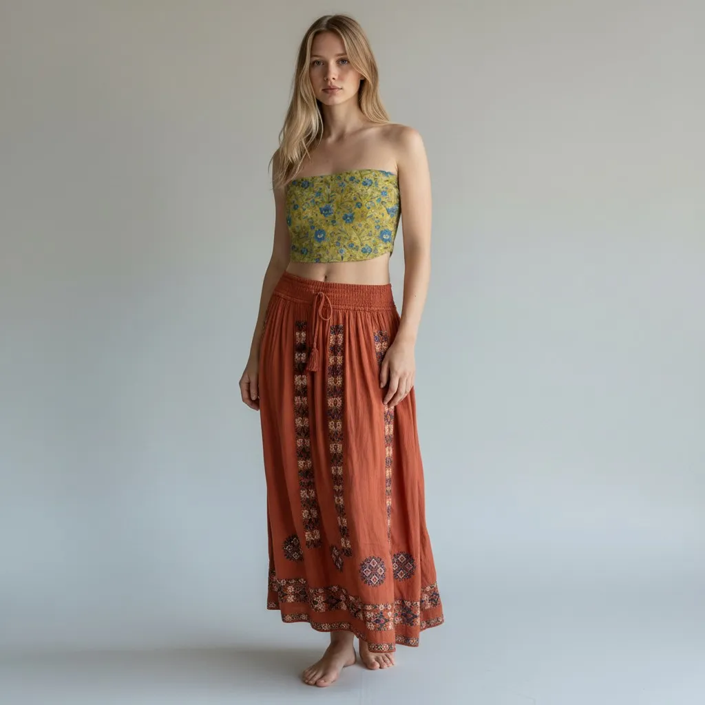 Ladies Tube Top - Wildflower — Draft Houses