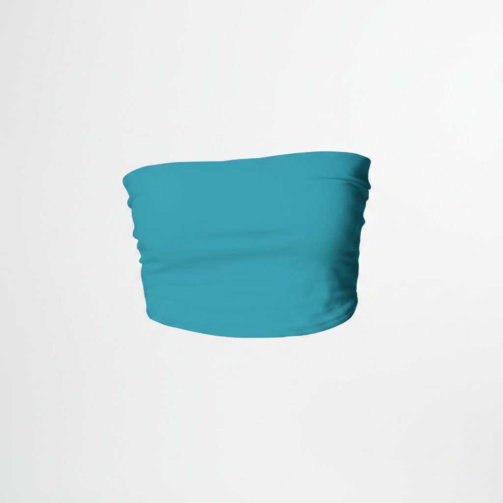 Ladies Tube Top - Blue — Draft Houses