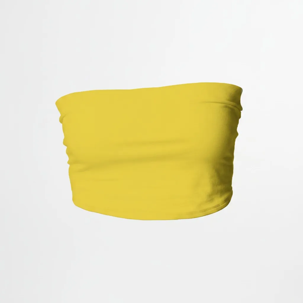 Ladies Tube Top - Mustard — Draft Houses